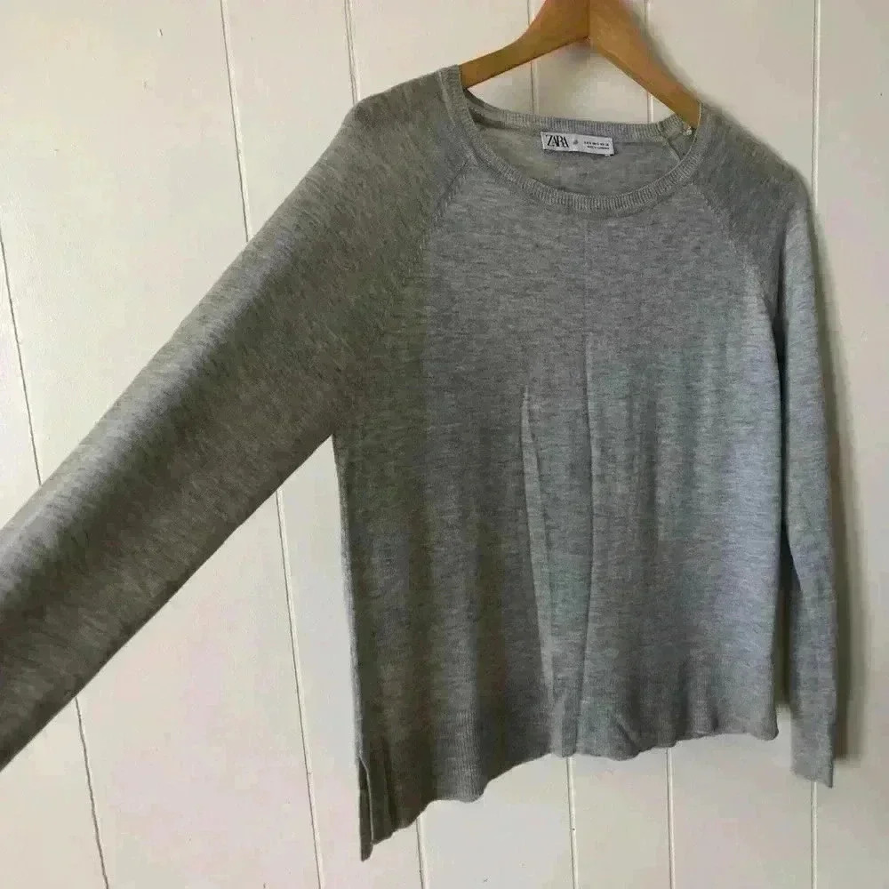 Zara Lightweight Top Sweater Size S - Picture 3 of 9